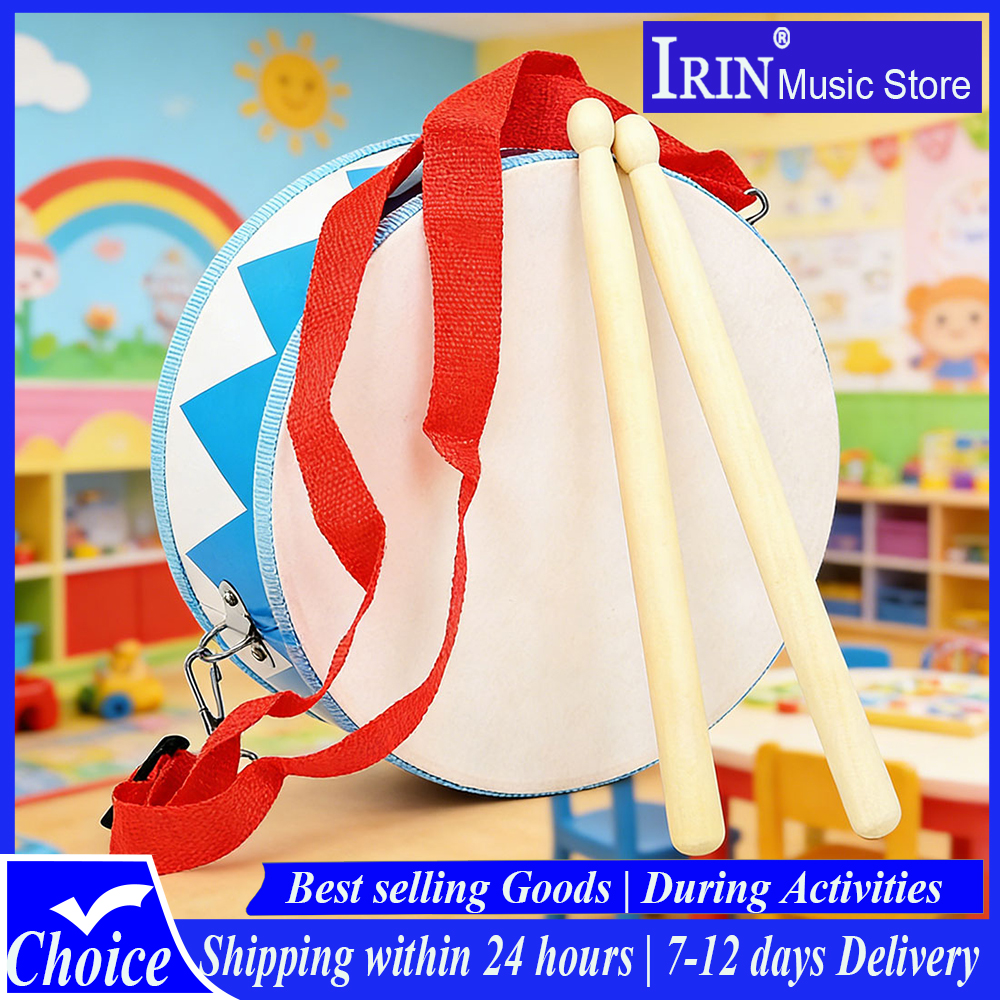 Musical Instrument With Hand - Orff Child Drum Double-Sided Snare Percussion