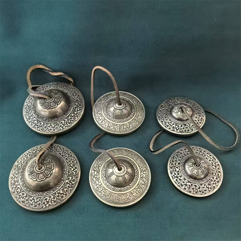 Celesta Musical Instrument - Nepal Tibetan Bronze Tinkle Bell 7cm