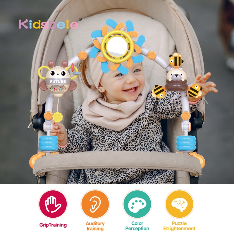 Musical Instrument Rattle - Baby Cot Mobile with Hanging Toys