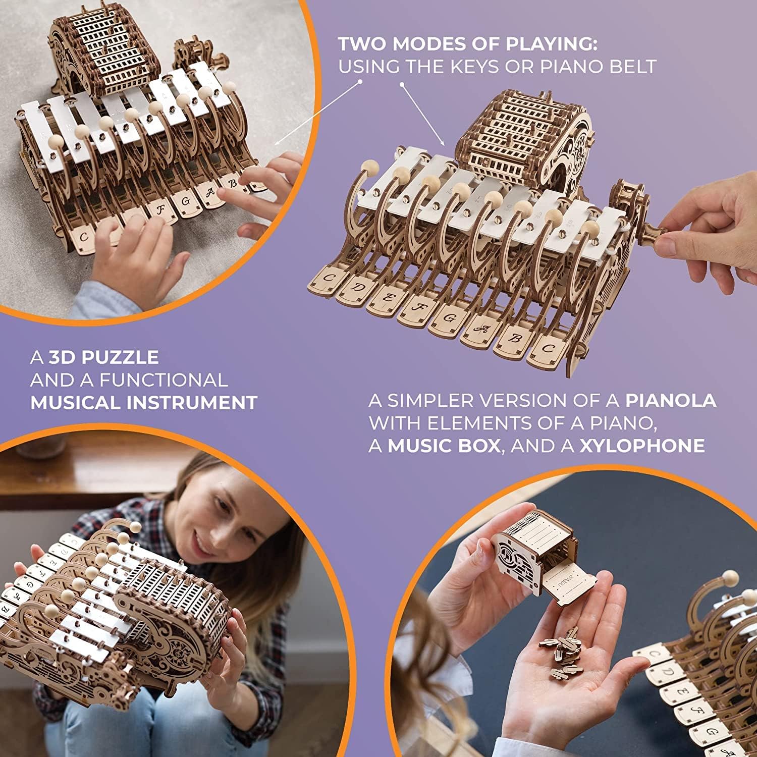 Celesta 3D Mechanical Puzzle - - مراجعة Celesta Musical Instrument وسعره