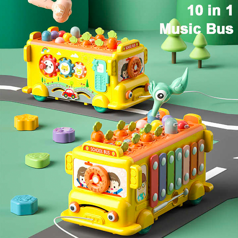 10 in 1Multifunction Xylophone - مراجعة Musical Instrument Rattle وسعره