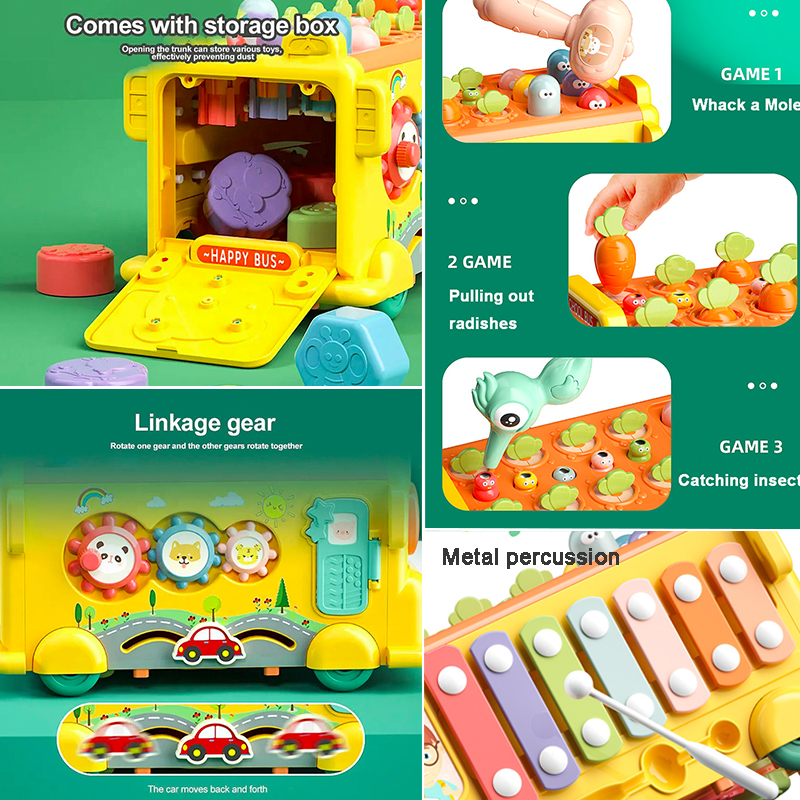 10 in 1Multifunction Xylophone - مراجعة Musical Instrument Rattle وسعره