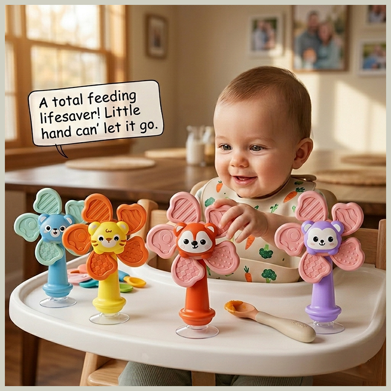 Children High Chair Toys Sucti - مراجعة Musical Instrument Rattle وسعره