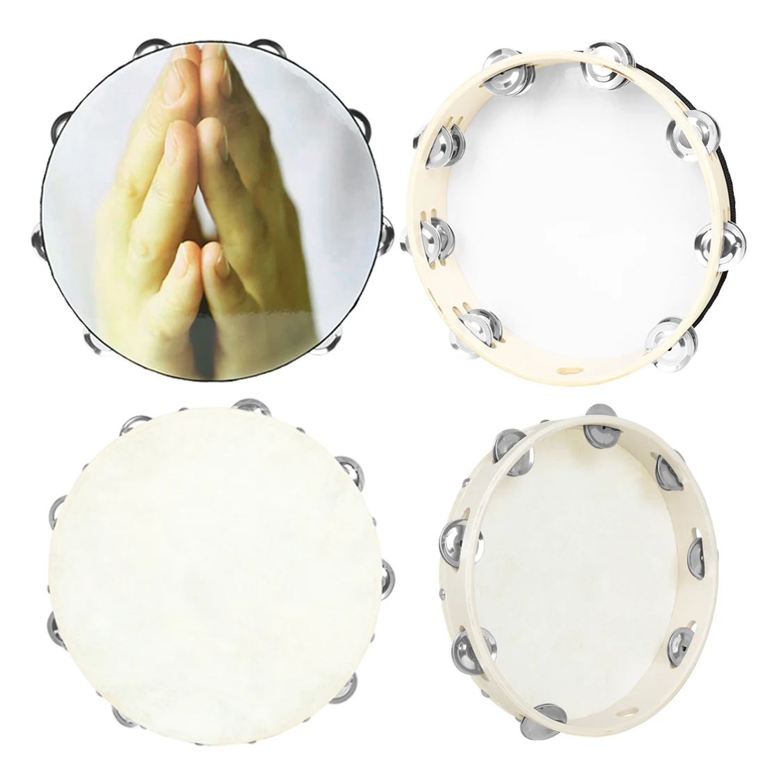 SLADE 10 Inch Tambourine Sheep - مراجعة Musical Instrument With Hand وسعره