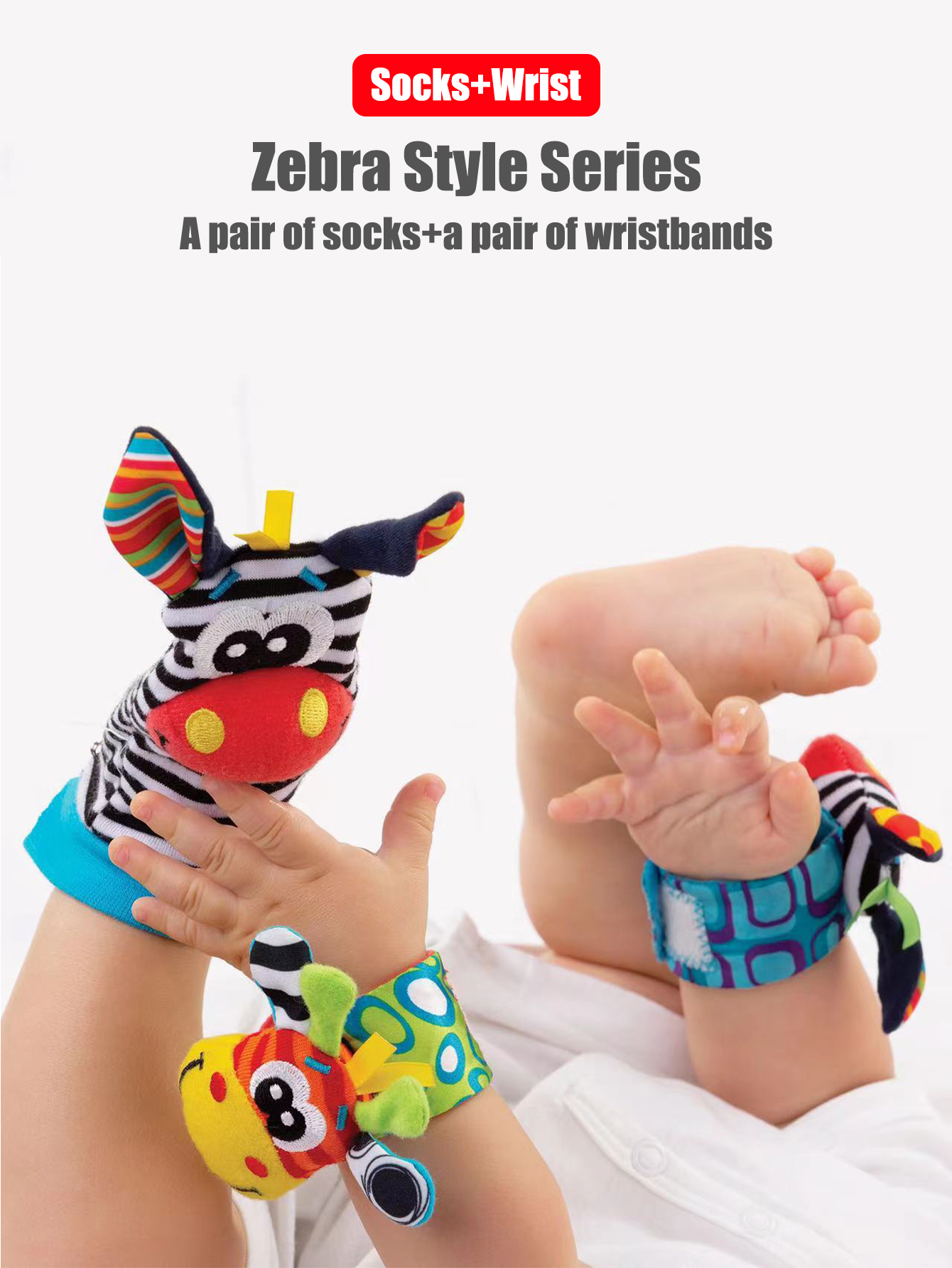 4pcs/Set Baby Infant Wrist Rat - مراجعة Musical Instrument Rattle وسعره