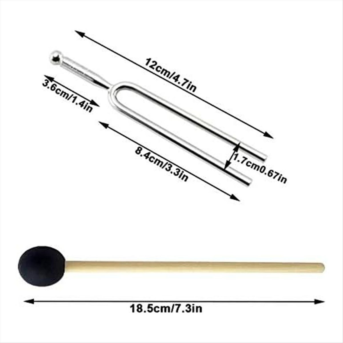 A50U 3Pack A440Hz Tuning Fork  - مراجعة Musical Instrument Tuning Guitar Tuner. Standard Guitar Tuning وسعره