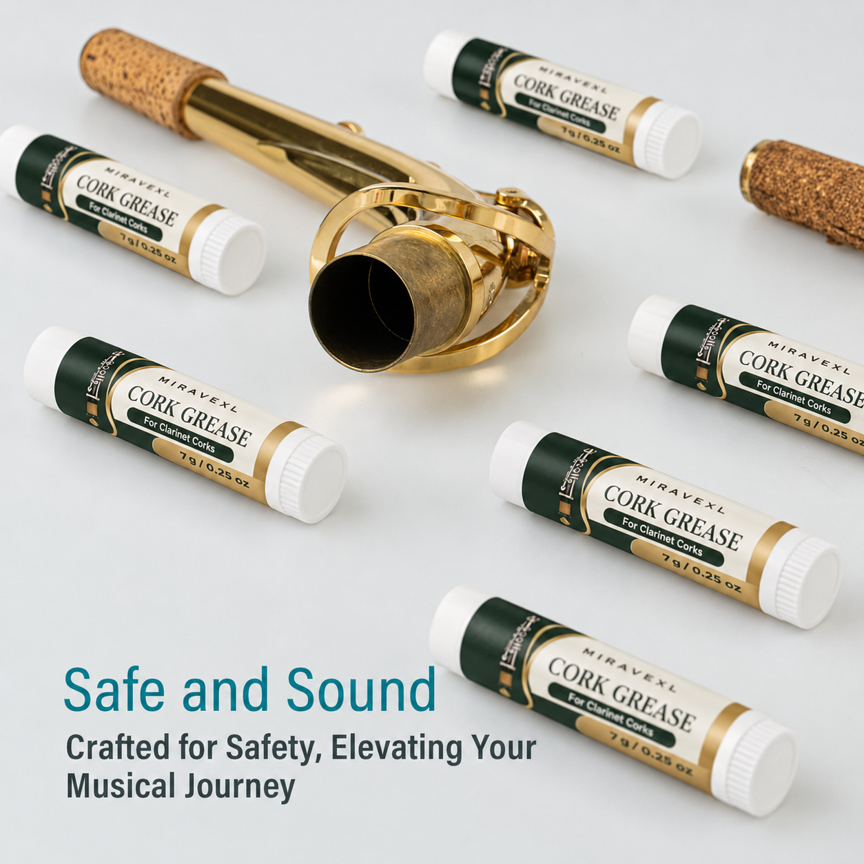 Cork Grease, Odorless, Smooth, - مراجعة Musical Instrument Bassoon وسعره