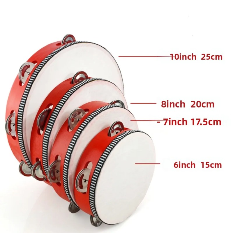 4/6/8/10 Inch Hand Held Drum M - مراجعة Musical Instrument With Hand وسعره