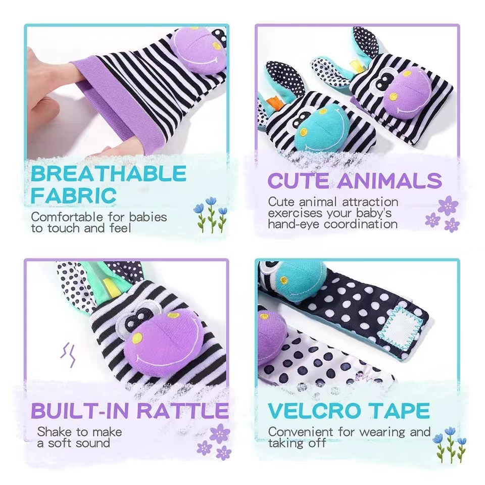 Baby Infant Wrist Rattle Socks - مراجعة Musical Instrument Rattle وسعره