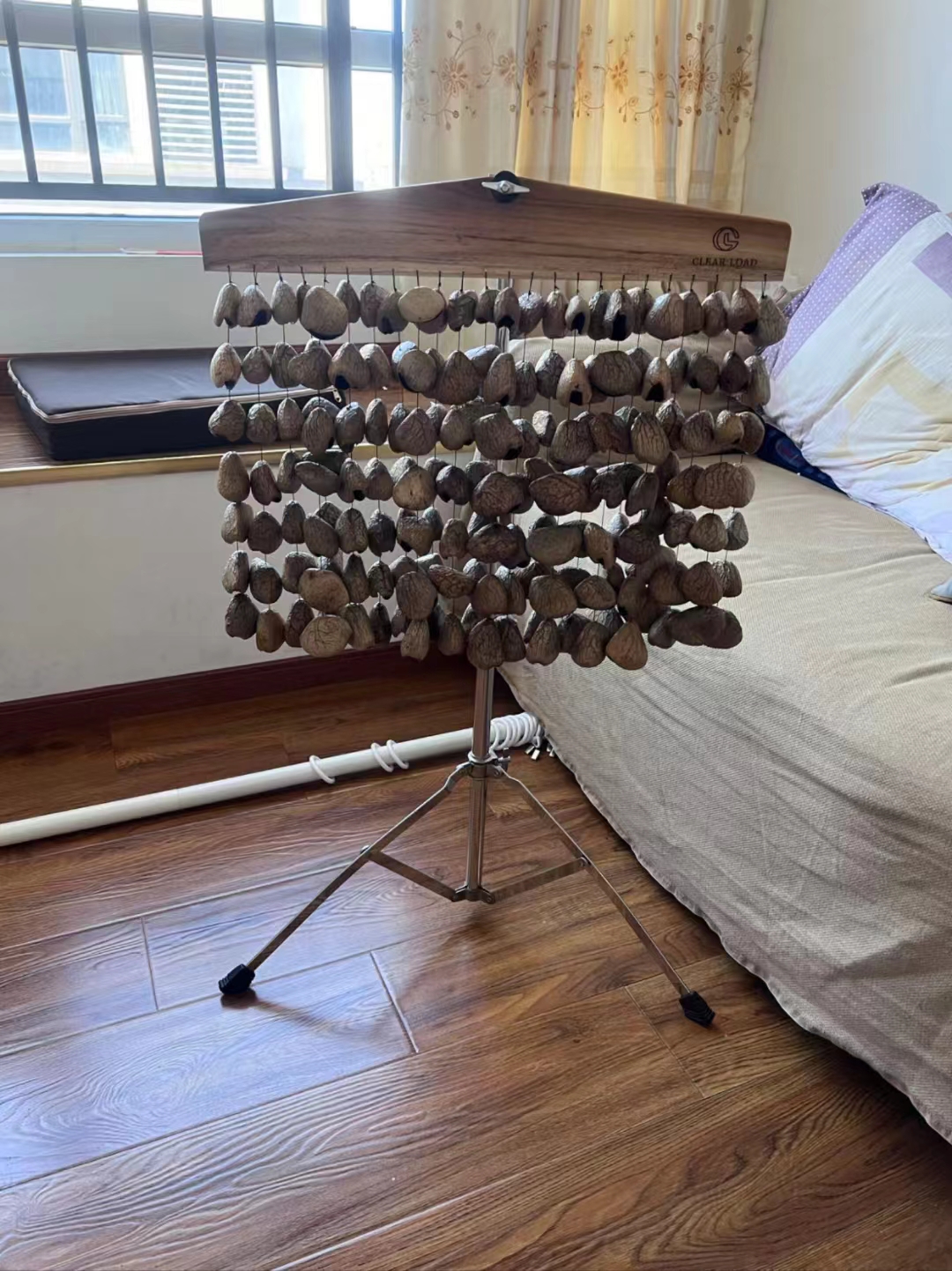 Fruit Shell Meditation Chimes  - مراجعة Musical Instrument Rattle وسعره