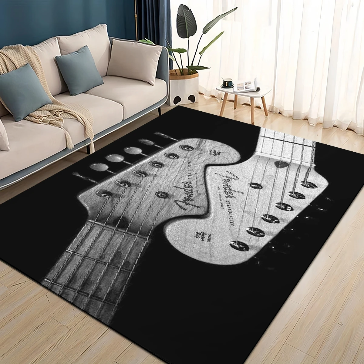 3D Retro Fender logo Guitar In - مراجعة Musical Instrument Logo وسعره