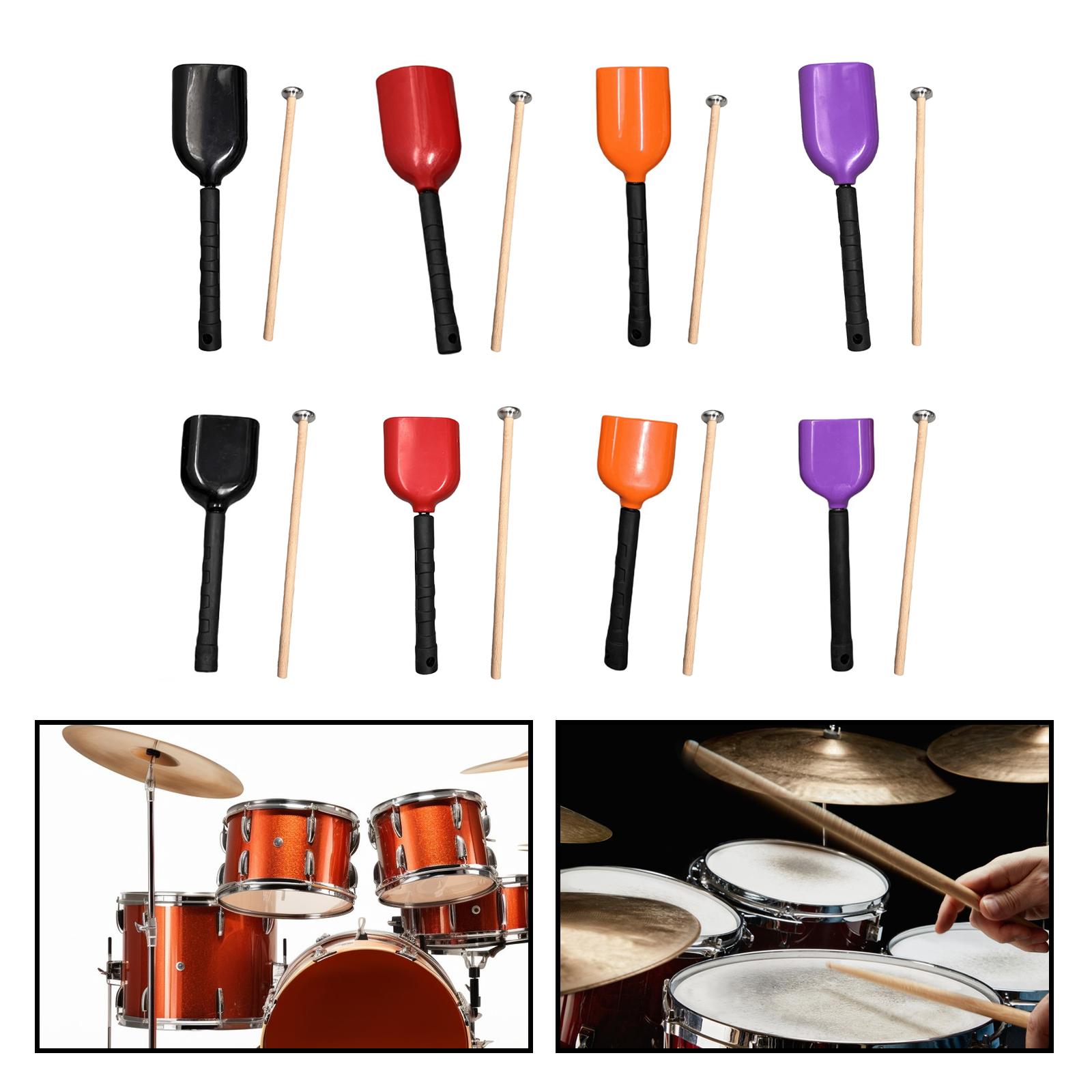 Cowbell with Mallet Cheering B - مراجعة Musical Instrument With Hand وسعره