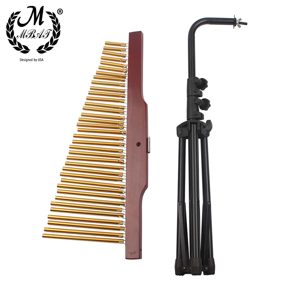 M MBAT 36 Tone Wind Chime Wall - مراجعة Celesta Musical Instrument وسعره