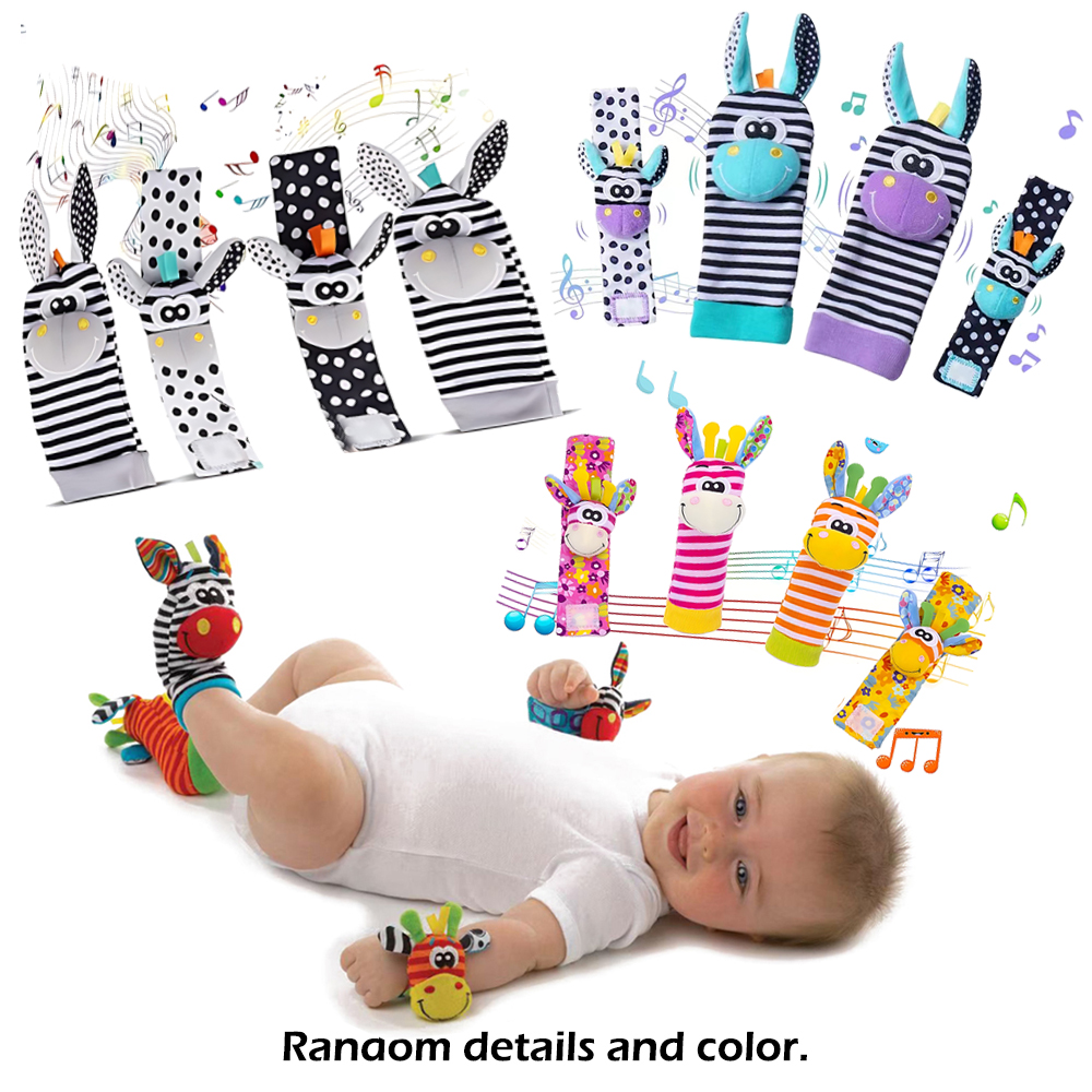 Baby Infant Wrist Rattle Socks - مراجعة Musical Instrument Rattle وسعره