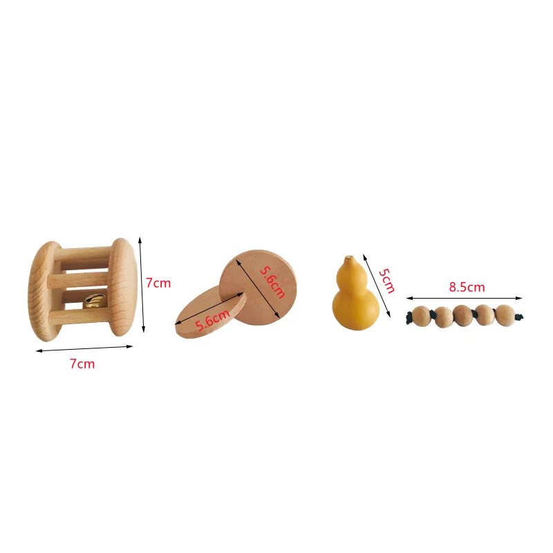 Montessori Wood Bell Rattle In - مراجعة Musical Instrument Rattle وسعره