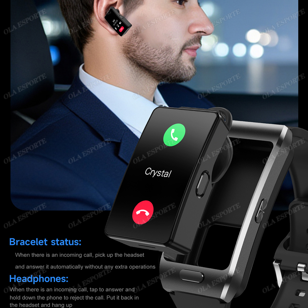 2 in 1 Smart Watch Earphone Ca - مراجعة Musical Instrument Japanese وسعره