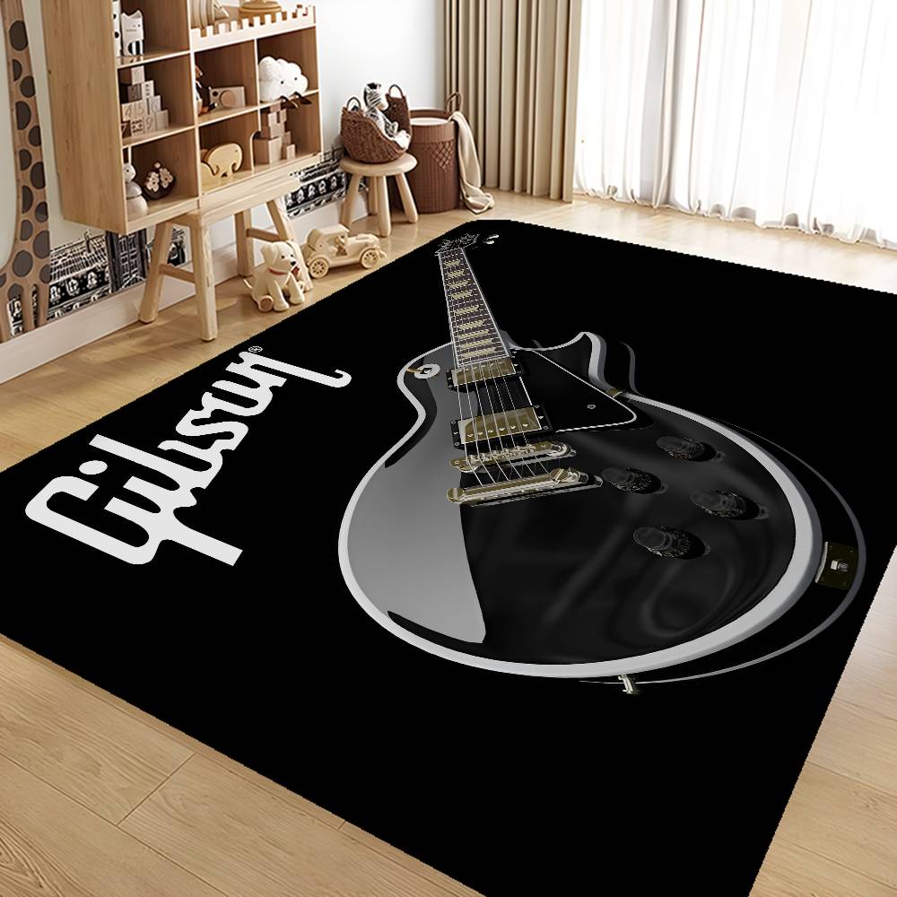 Gibson Guitar Logo Floor Mat I - مراجعة Musical Instrument Logo وسعره