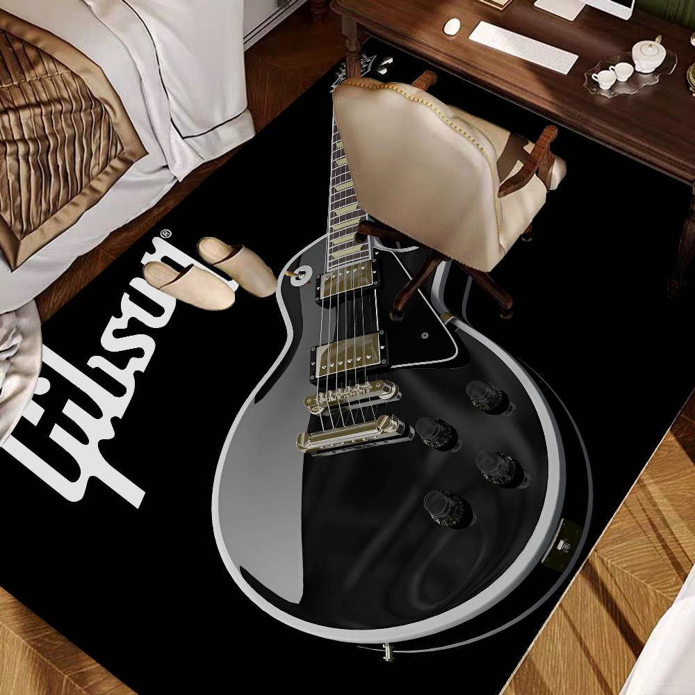 Gibson Guitar Logo Floor Mat I - مراجعة Musical Instrument Logo وسعره