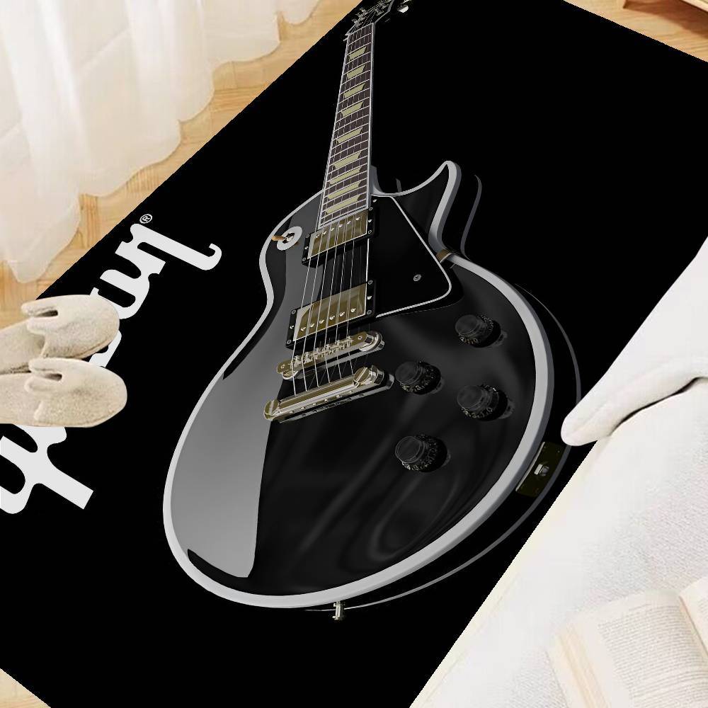 Gibson Guitar Logo Floor Mat I - مراجعة Musical Instrument Logo وسعره