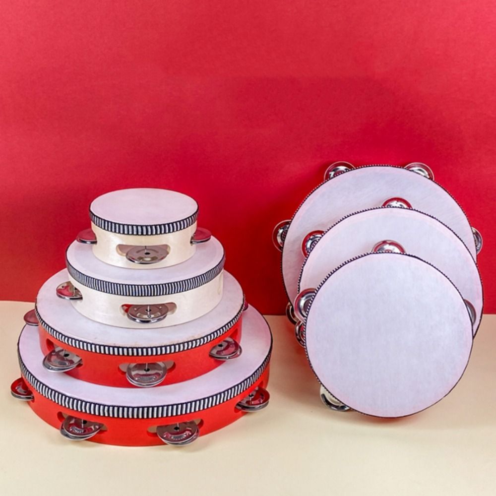 4/6/8/10 Inch Hand Held Drum W - مراجعة Musical Instrument With Hand وسعره