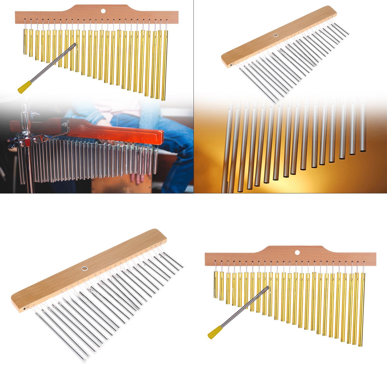 25 Bar Chimes Percussion Porta - مراجعة Celesta Musical Instrument وسعره