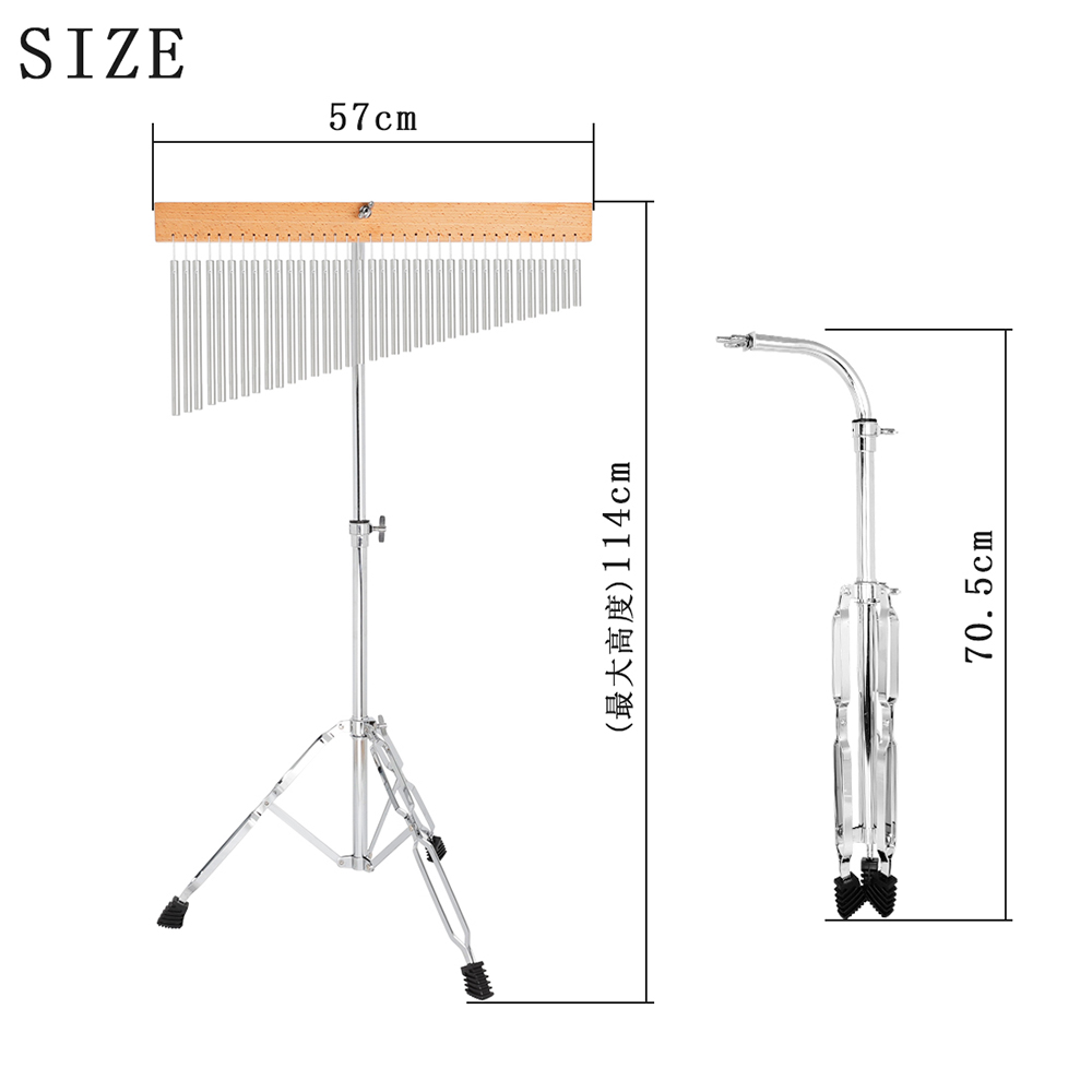 36 Tone Wind Chimes 36 Bars Si - مراجعة Celesta Musical Instrument وسعره
