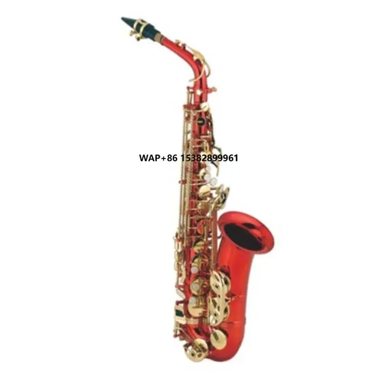 Red Colour Professional Alto S - مراجعة Musical Instrument Logo وسعره