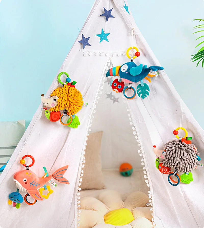 Newborn Infant Soft Plush Toy  - مراجعة Musical Instrument Rattle وسعره