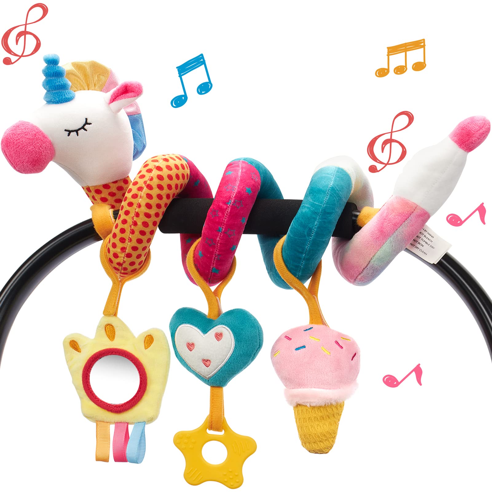 Car Seat Toys for Babies Rattl - مراجعة Musical Instrument Rattle وسعره