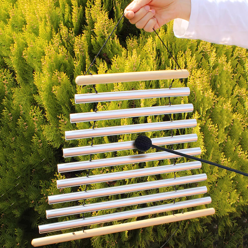 Metal Wind Chimes Outdoor Medi - مراجعة Celesta Musical Instrument وسعره