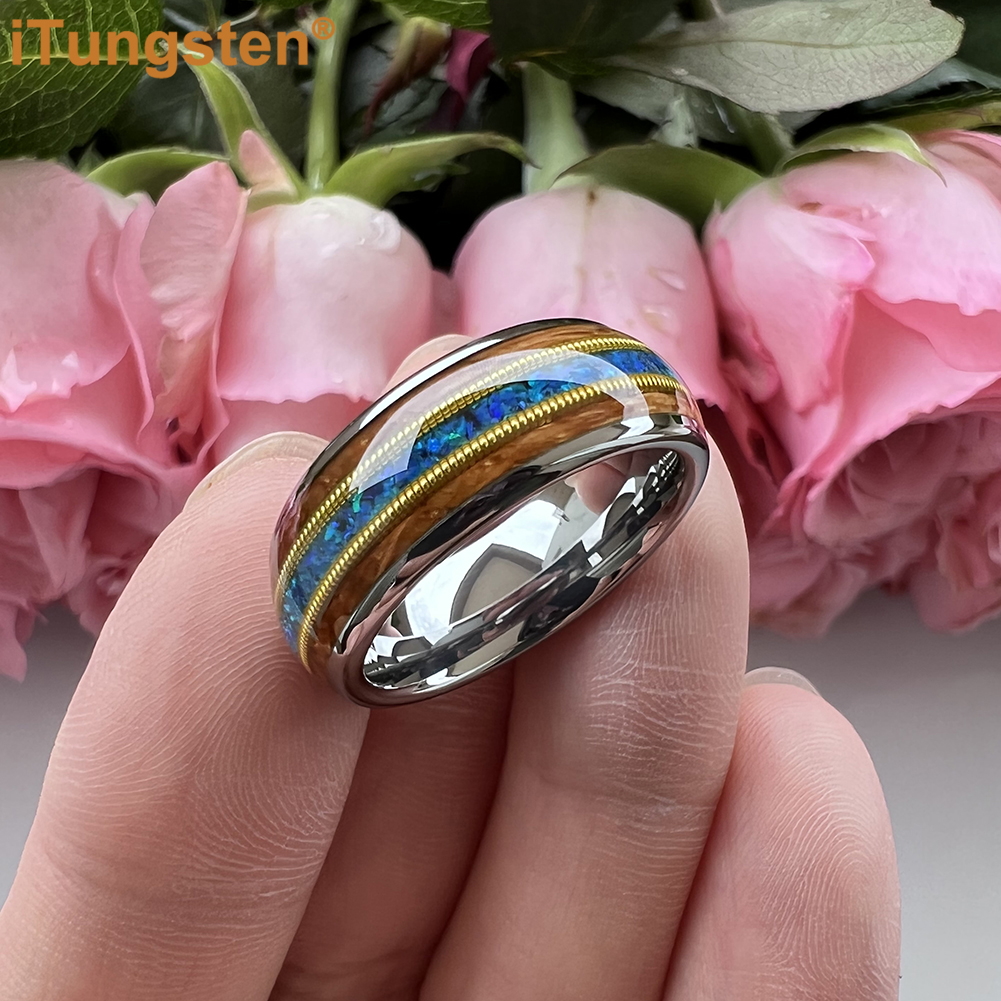 iTungsten 8mm Tungsten Blue Op - مراجعة Musical Instrument Logo وسعره