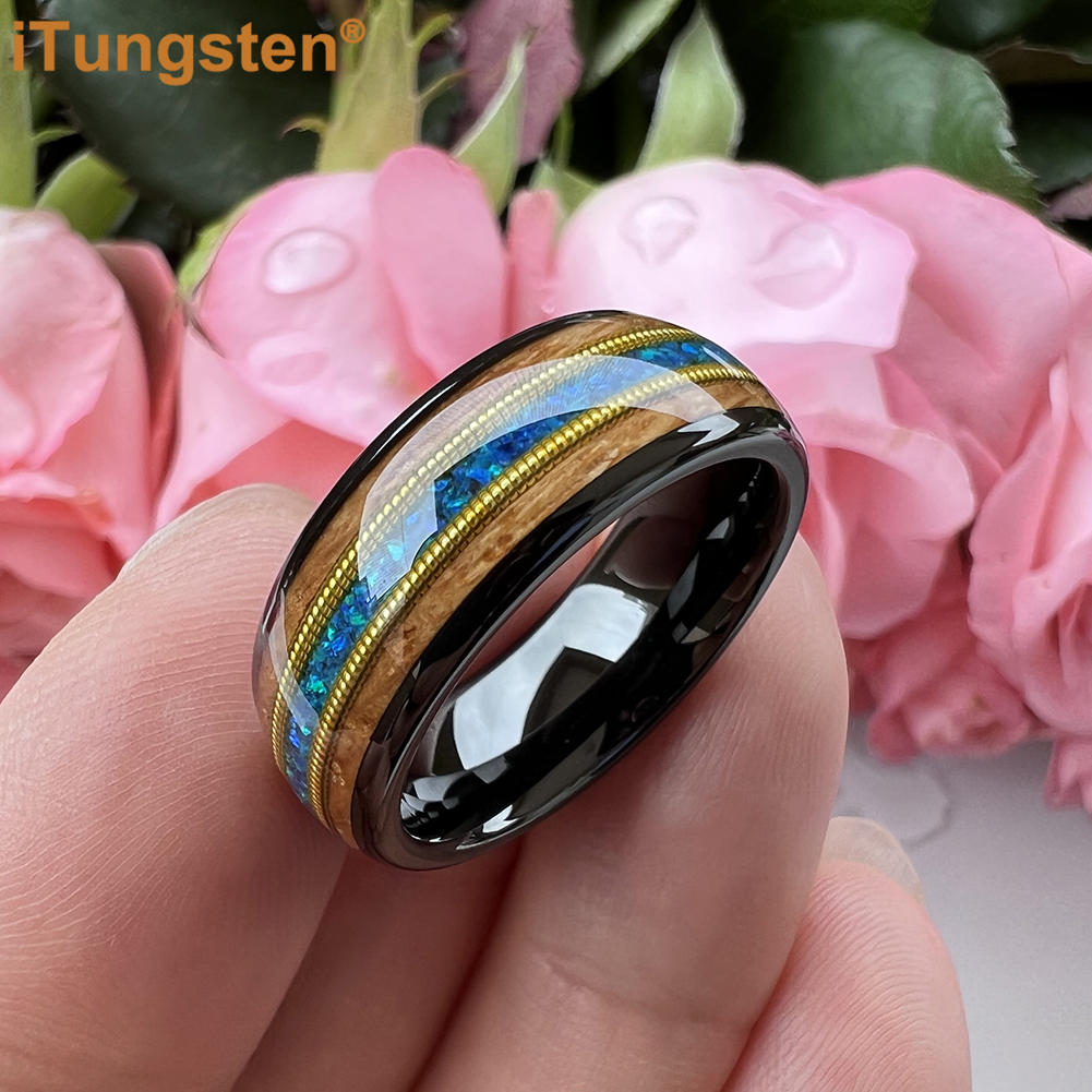iTungsten 8mm Tungsten Blue Op - مراجعة Musical Instrument Logo وسعره